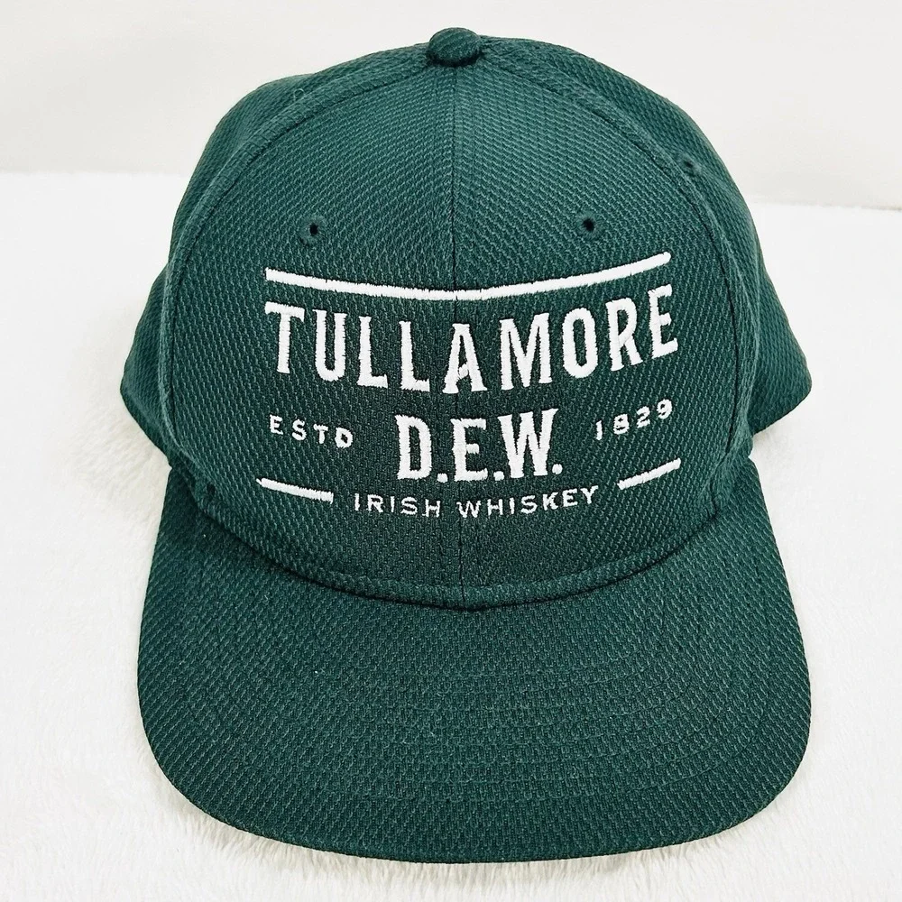 Tullamore D.E.W. Irish Whiskey New Era‎ 9FIFTY Snapback Hat Cap Adjustable Green